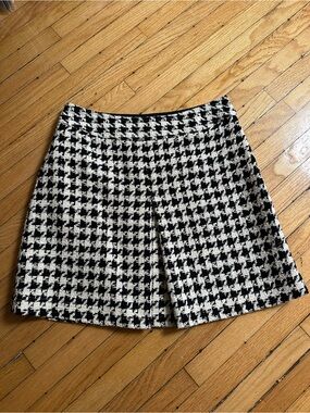 Smythe Black Skirt with Satin Lining